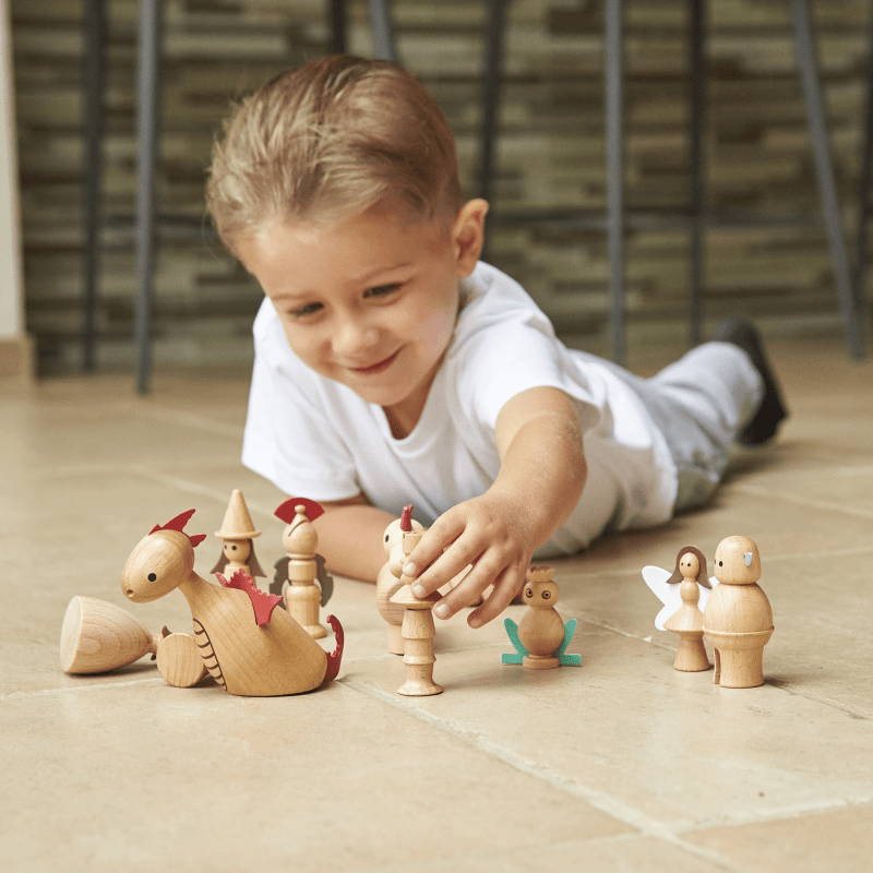 Tickit - Tickit - Houten betoverde figuren - Playlaan