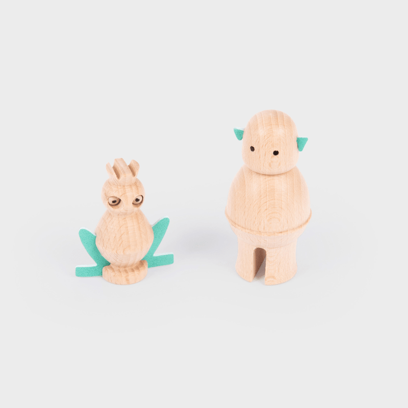 Tickit - Tickit - Houten betoverde figuren - Playlaan