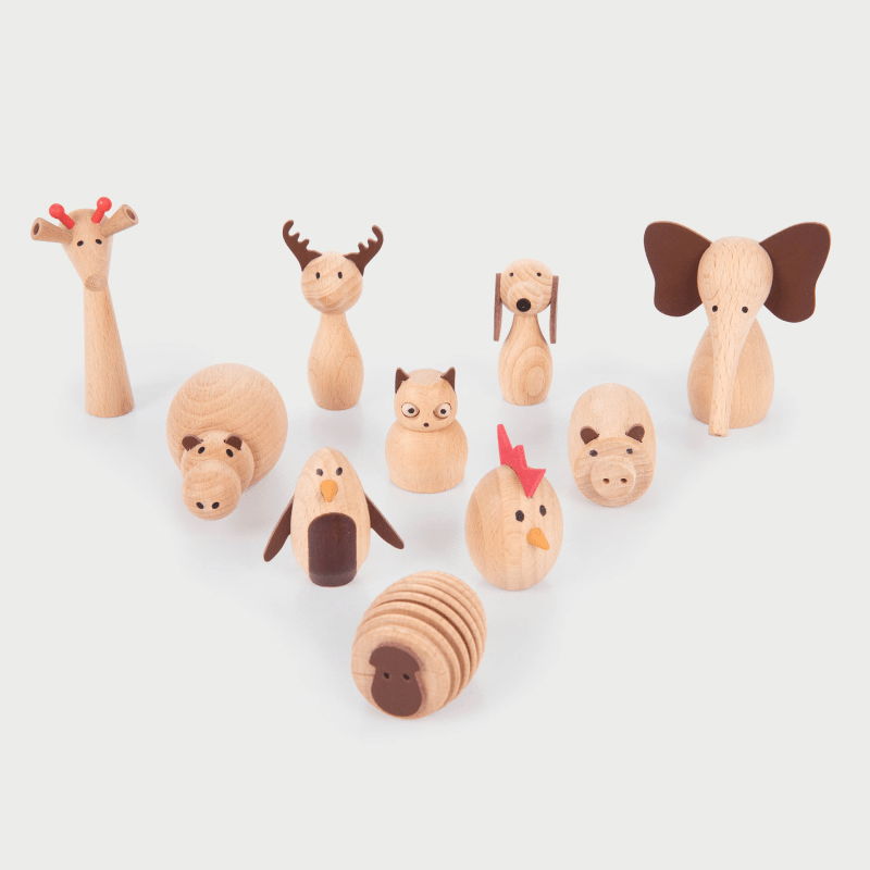 Tickit - Tickit - Houten Dierenvriendjes – Speelfiguren - Playlaan
