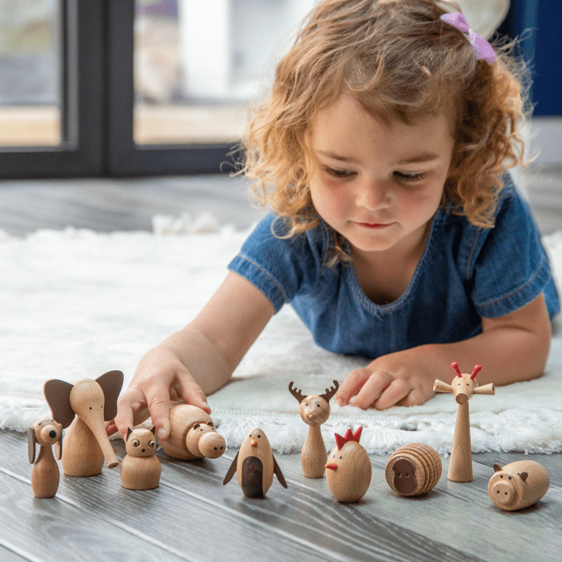 Tickit - Tickit - Houten Dierenvriendjes – Speelfiguren - Playlaan