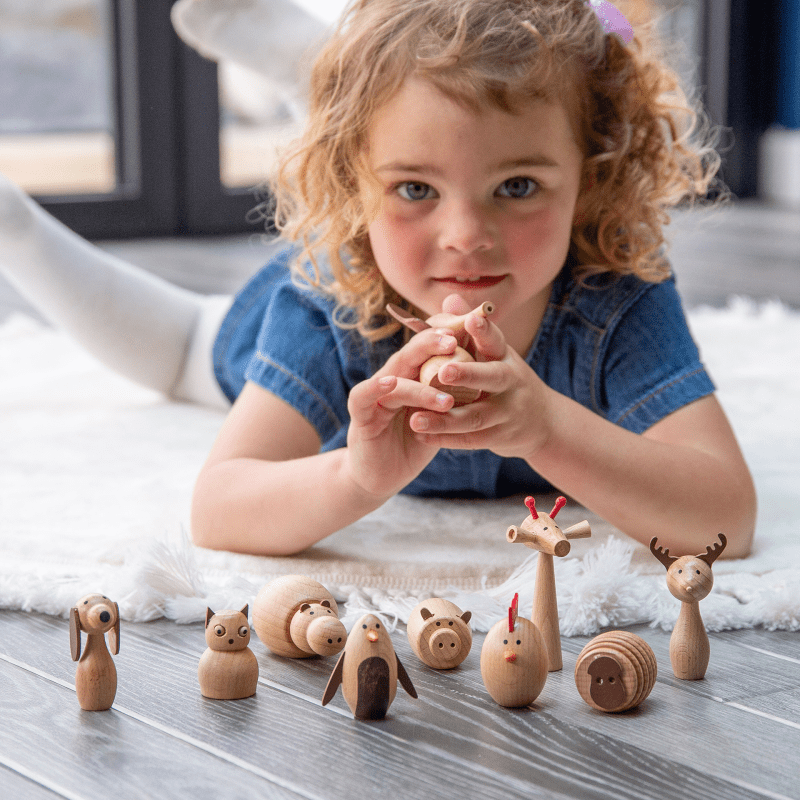 Tickit - Tickit - Houten Dierenvriendjes – Speelfiguren - Playlaan