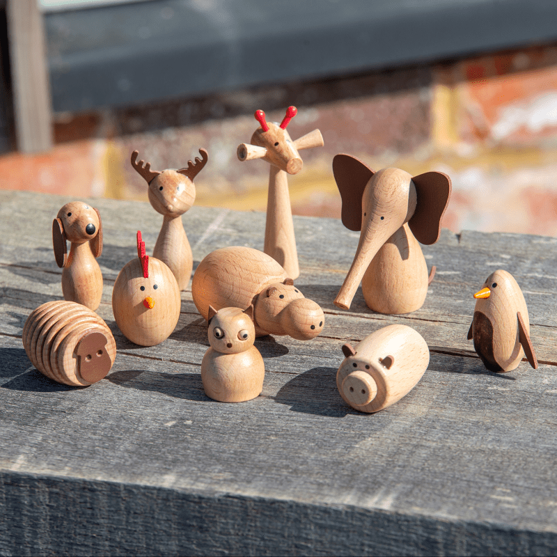Tickit - Tickit - Houten Dierenvriendjes – Speelfiguren - Playlaan