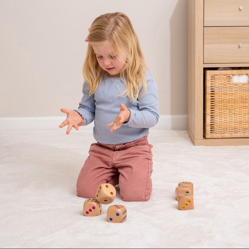 Tickit - Tickit - Houten Edelstenen Bouwblokken met Speelbak - Playlaan
