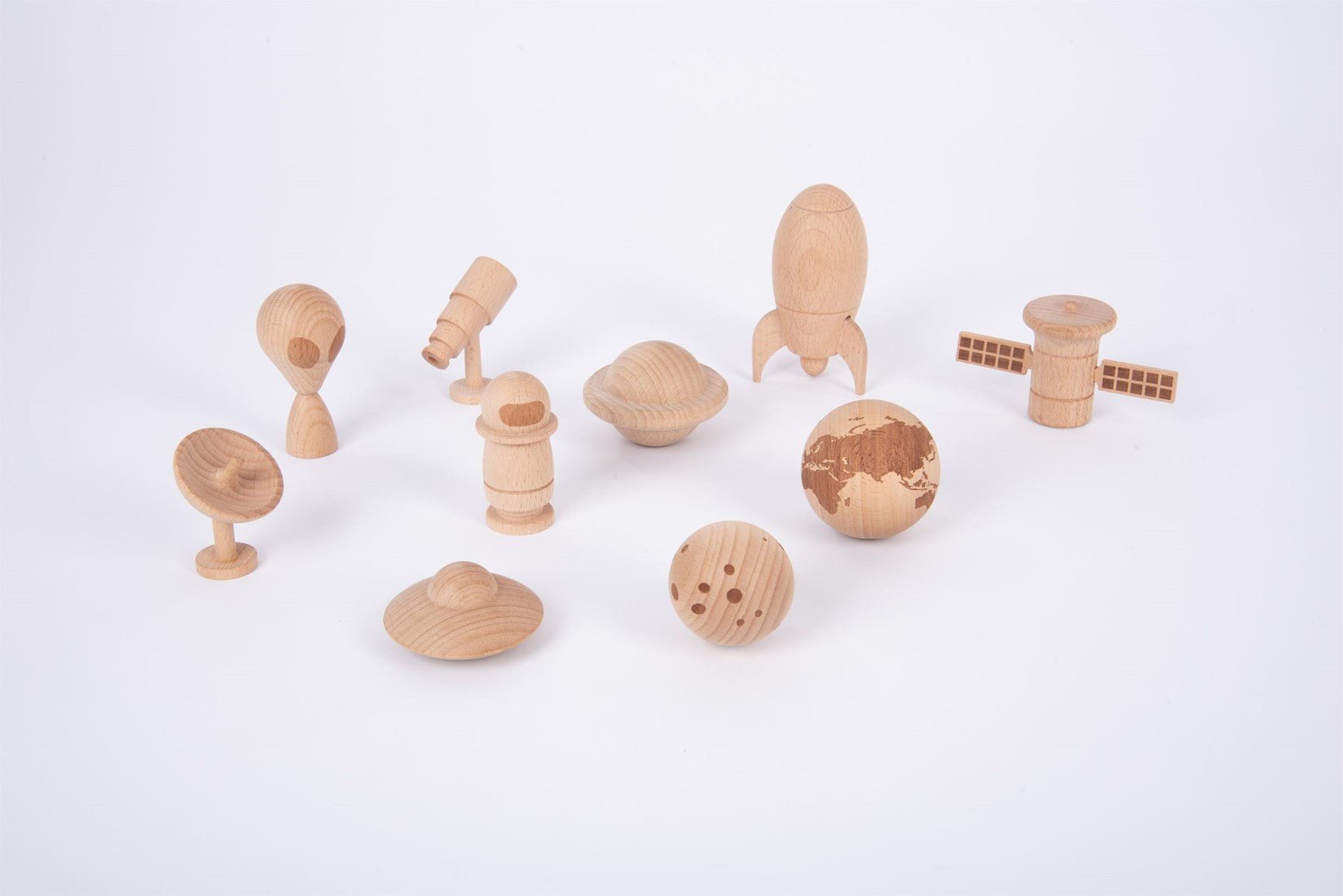 Tickit - Tickit - Houten figuren ruimteavontuur set - Playlaan