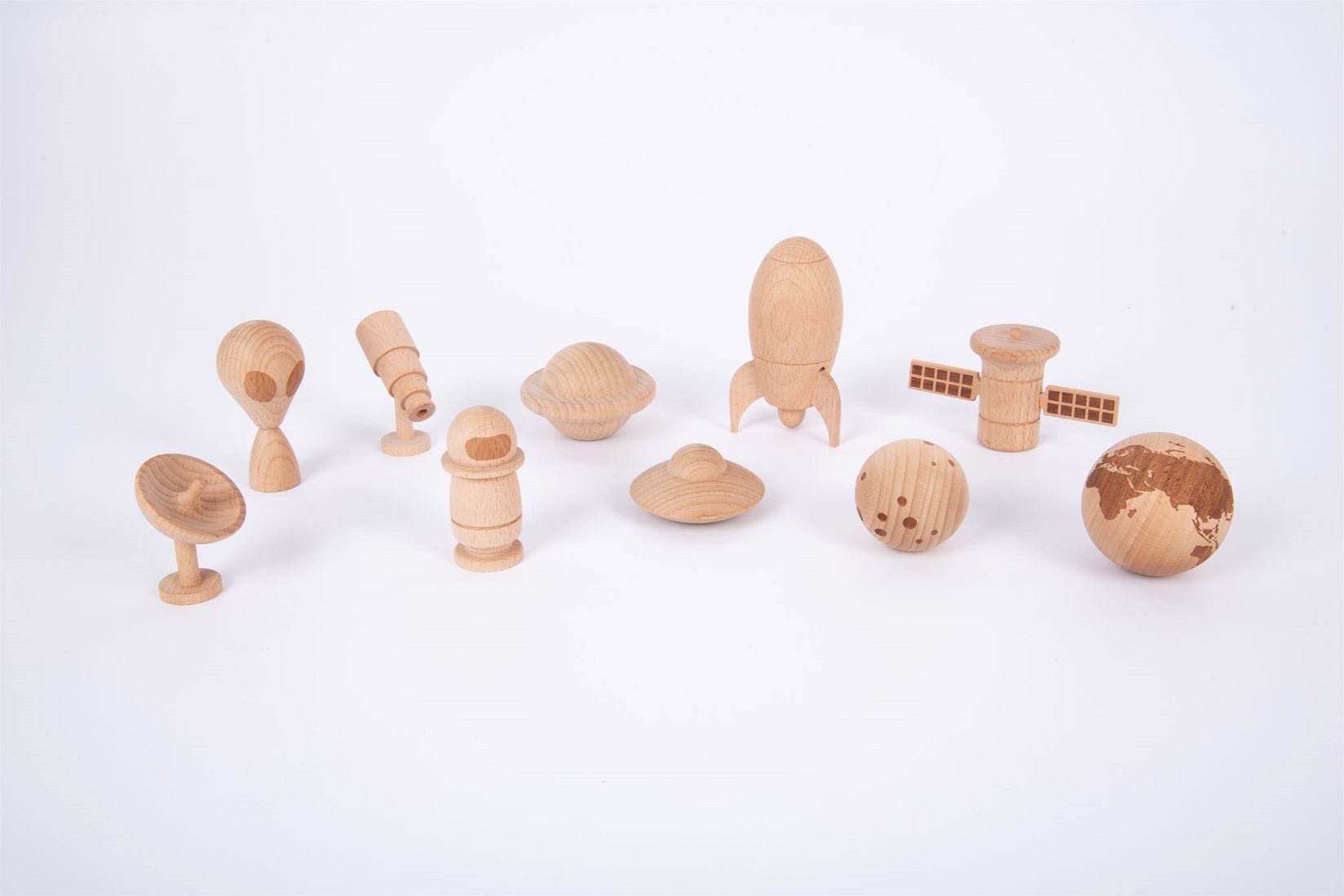 Tickit - Tickit - Houten figuren ruimteavontuur set - Playlaan