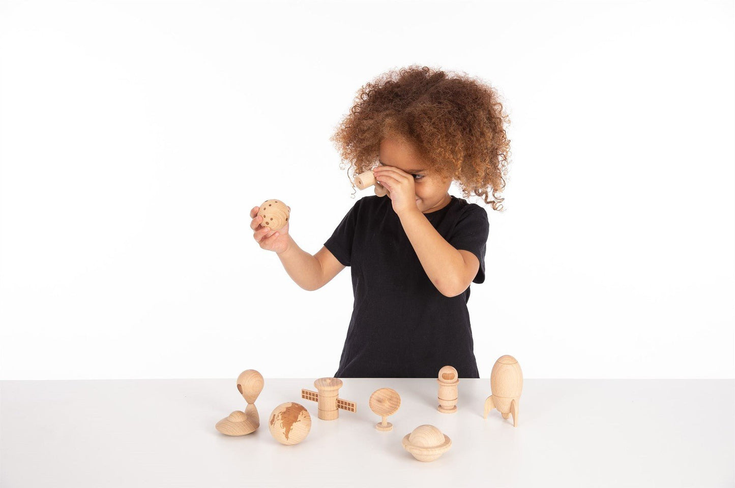 Tickit - Tickit - Houten figuren ruimteavontuur set - Playlaan