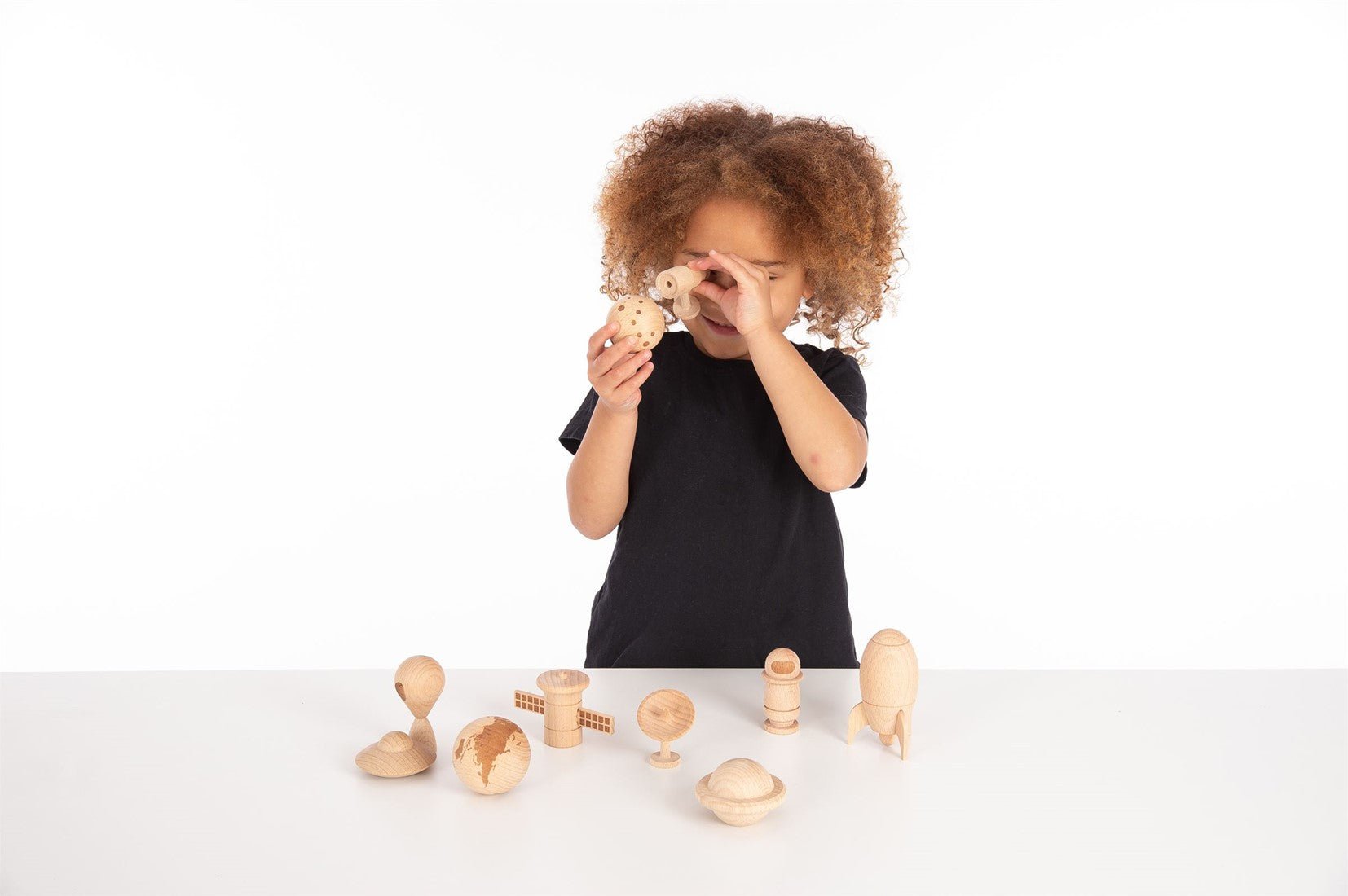 Tickit - Tickit - Houten figuren ruimteavontuur set - Playlaan