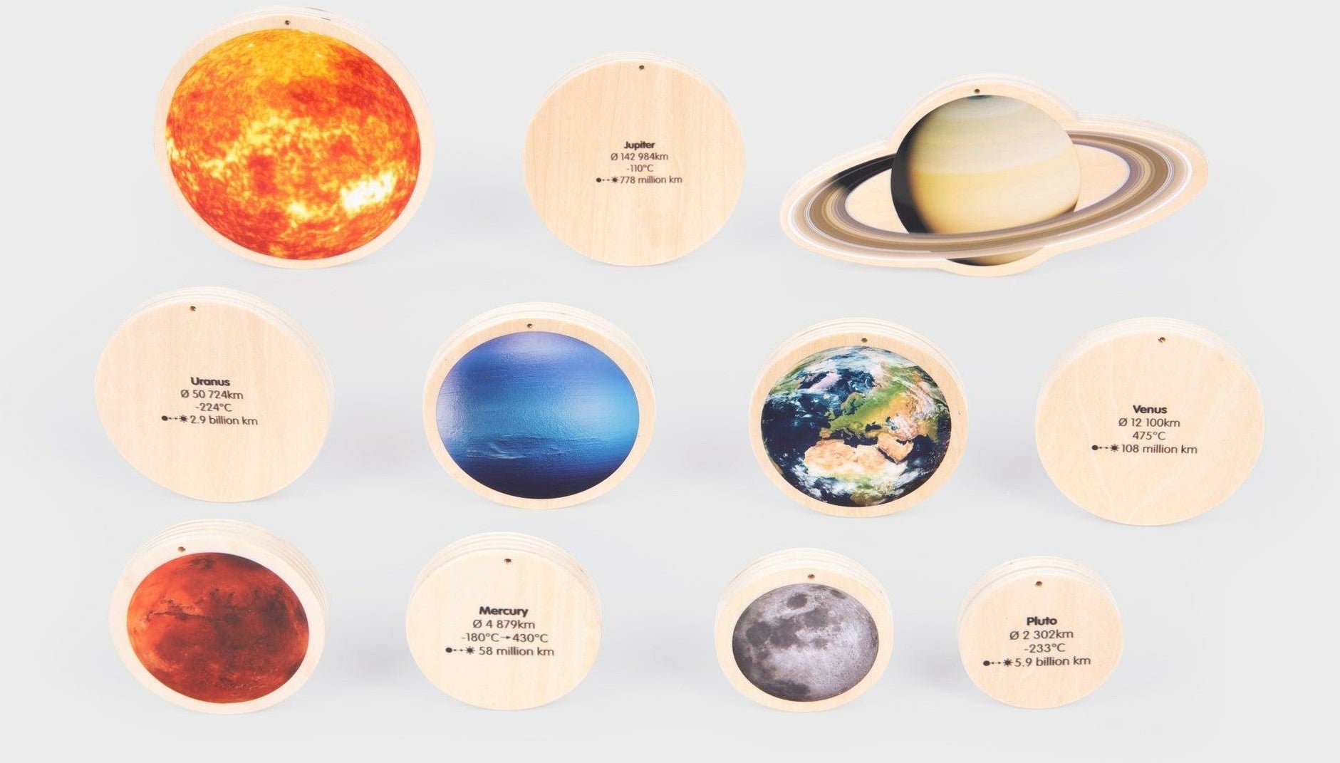 Tickit - Tickit - Houten zonnestelsel speelset - Playlaan