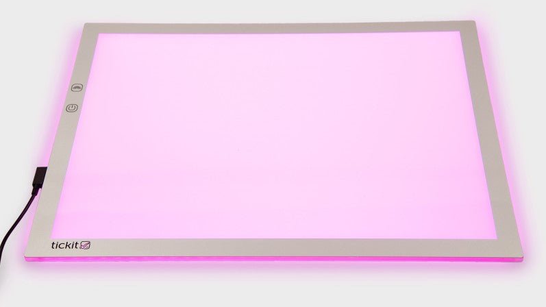 Tickit - Tickit - Lichtpaneel A3 Kleurveranderend - Playlaan