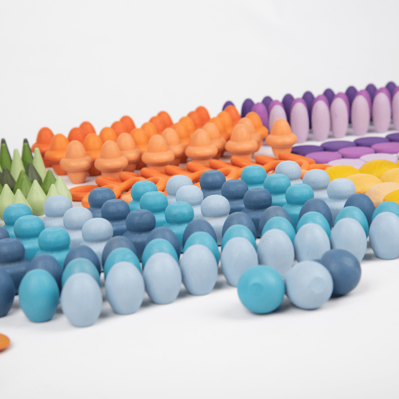 Tickit - Tickit - Loose Parts Houten Schatten Superset 420st - Playlaan