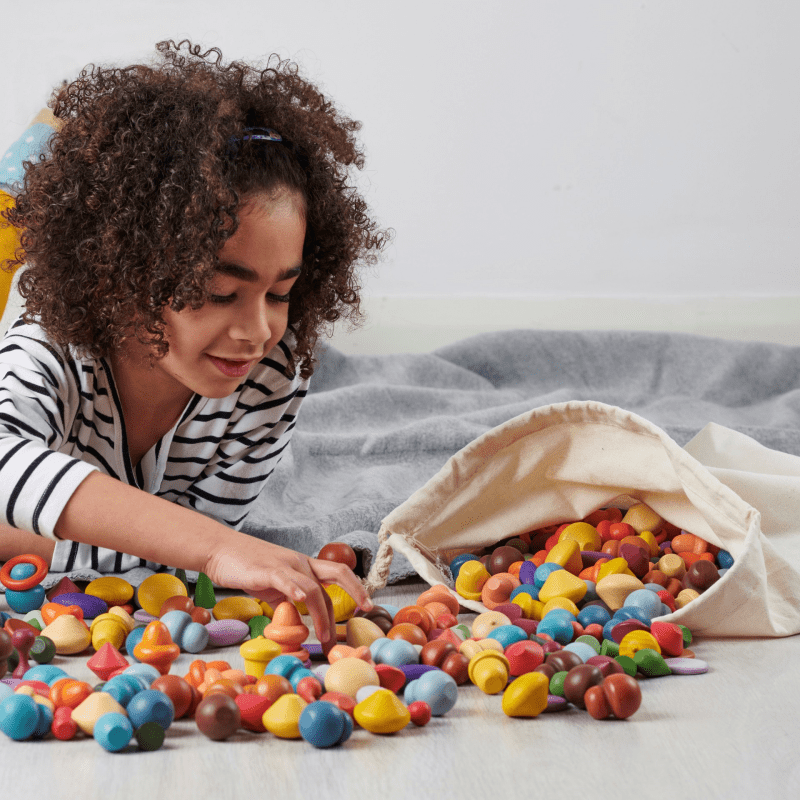 Tickit - Tickit - Loose Parts Houten Schatten Superset 420st - Playlaan