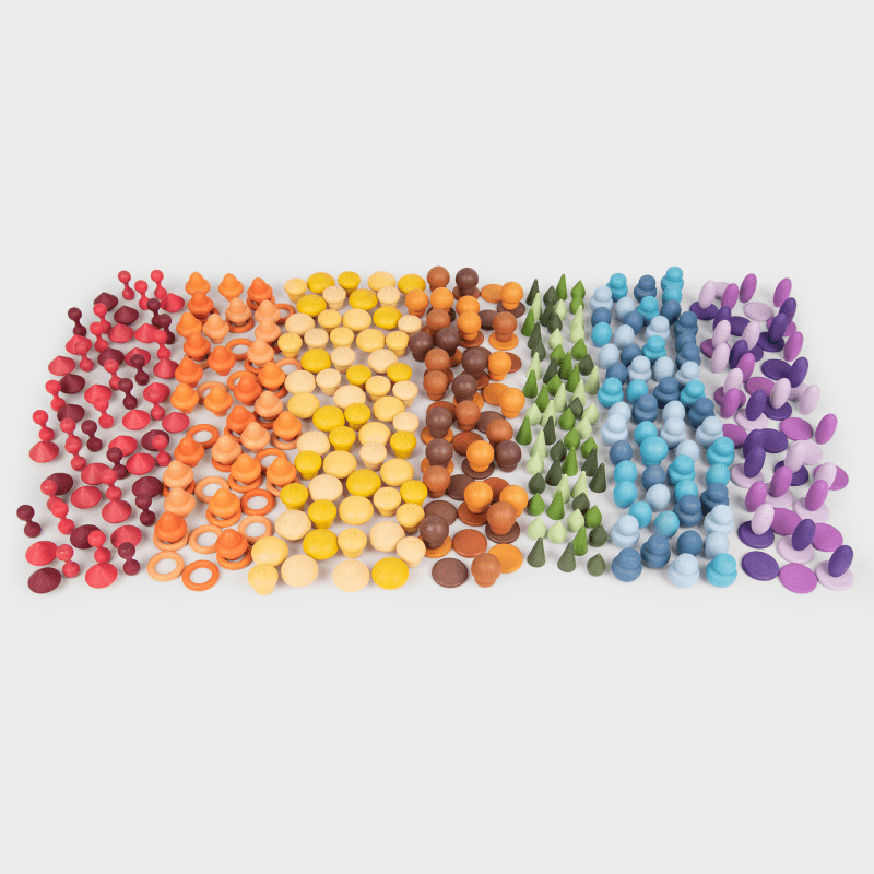 Tickit - Tickit - Loose Parts Houten Schatten Superset 420st - Playlaan