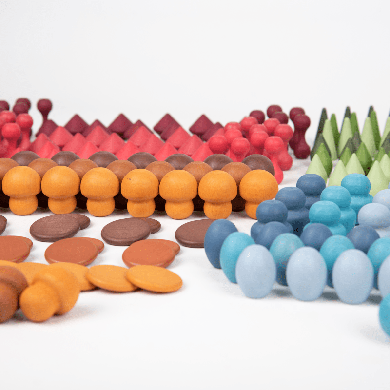Tickit - Tickit - Loose Parts Houten Schatten Superset 420st - Playlaan