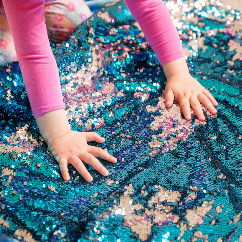 Tickit - Tickit - Ocean Shimmer Fabric 2st - Playlaan