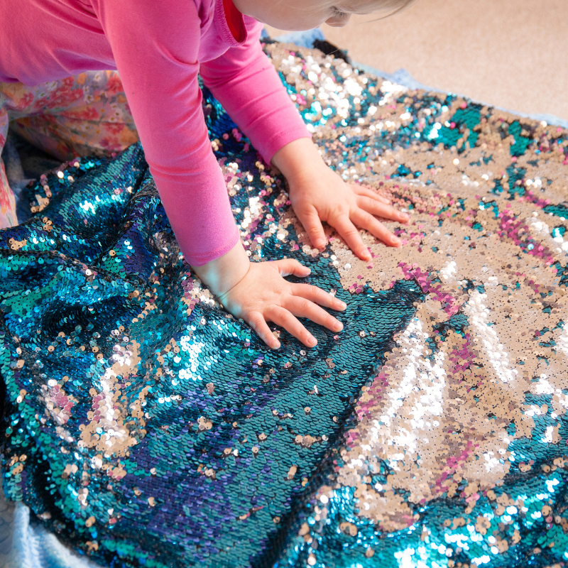 Tickit - Tickit - Ocean Shimmer Fabric 2st - Playlaan