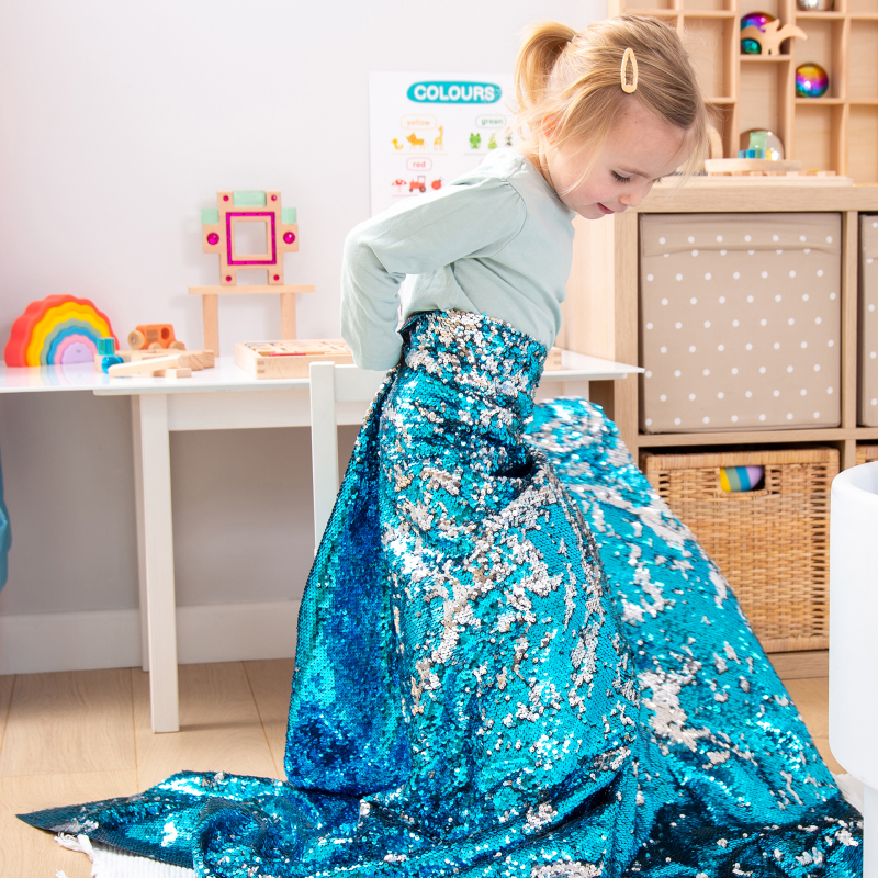 Tickit - Tickit - Ocean Shimmer Fabric 2st - Playlaan