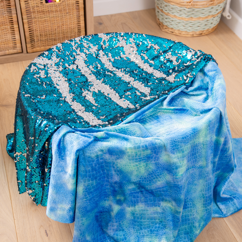 Tickit - Tickit - Ocean Shimmer Fabric 2st - Playlaan