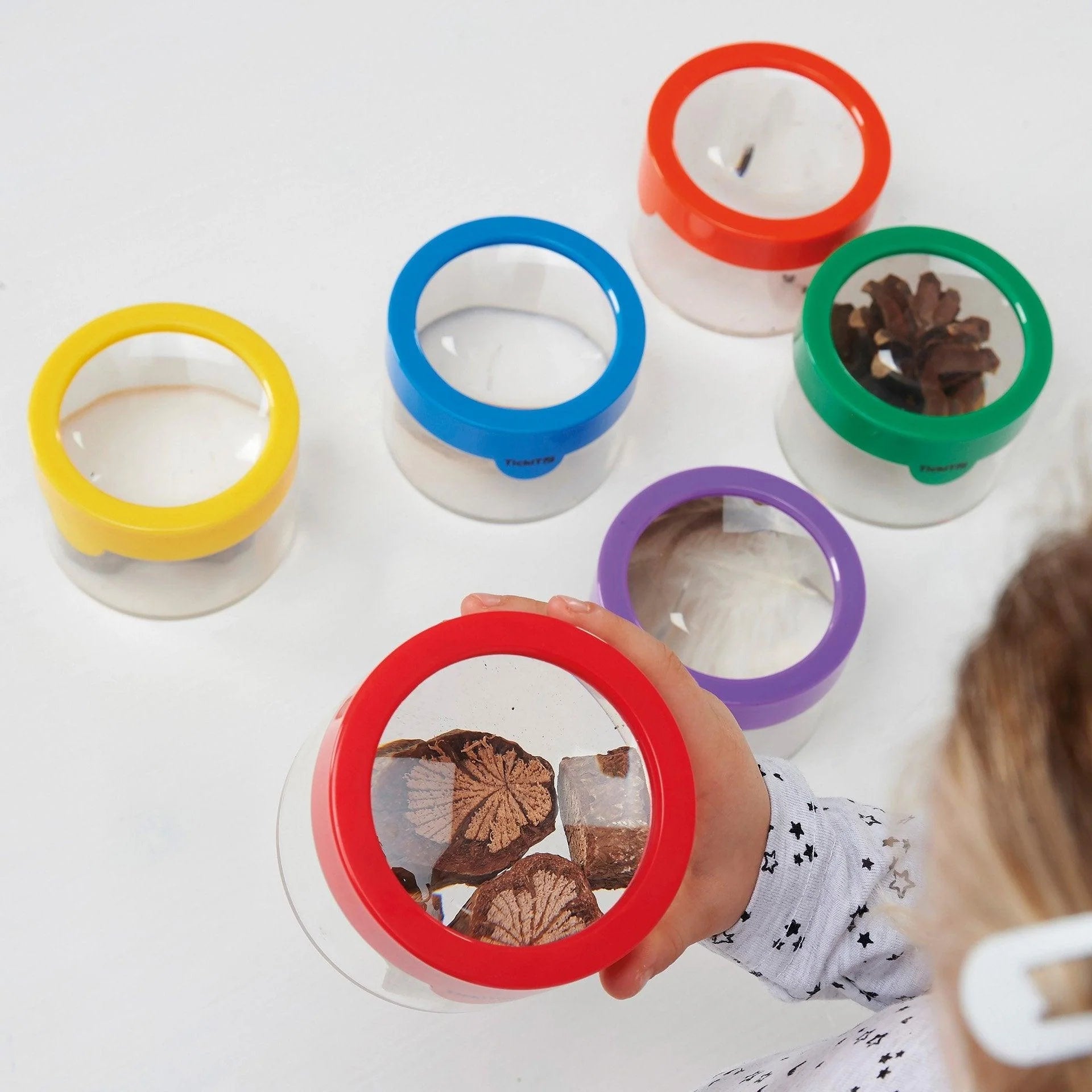 Tickit - Tickit - Potje met vergrootglaas 1 stuk assorti - Playlaan