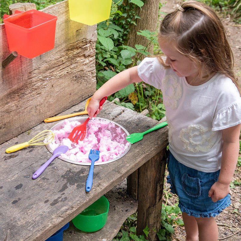 Tickit - Tickit - Rainbow Silicone Utensils - Pk6 - Playlaan