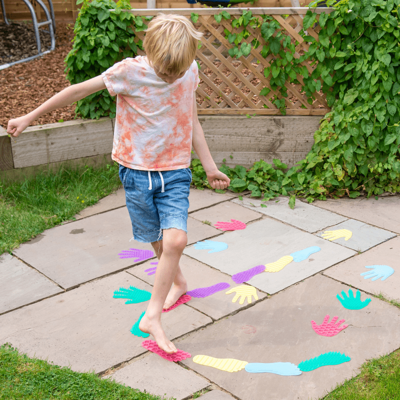 Tickit - Tickit - Sensorische Handen en Voeten markering (10 paren) - Playlaan