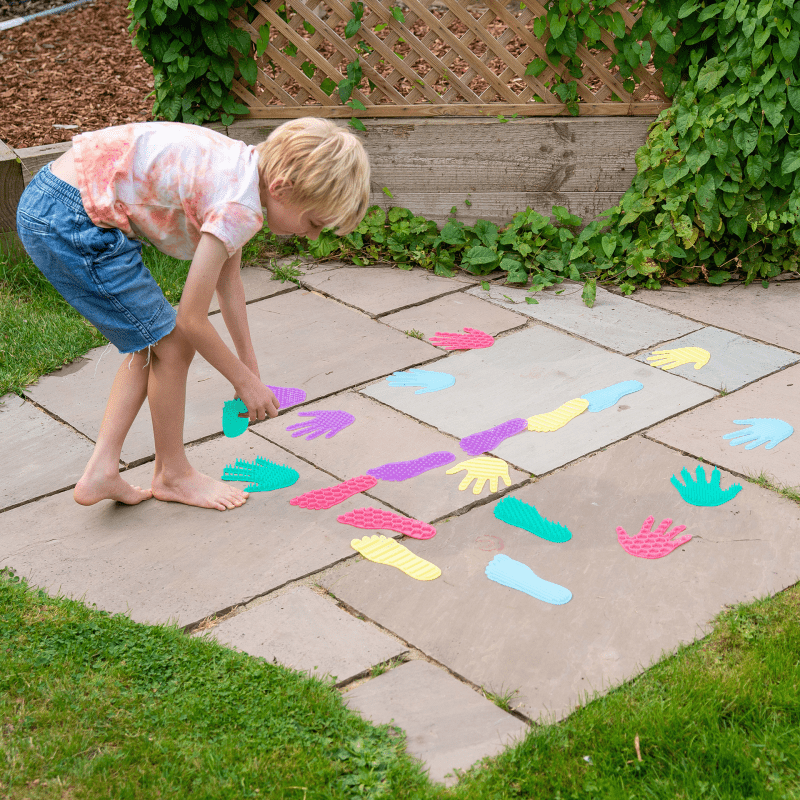 Tickit - Tickit - Sensorische Handen en Voeten markering (10 paren) - Playlaan