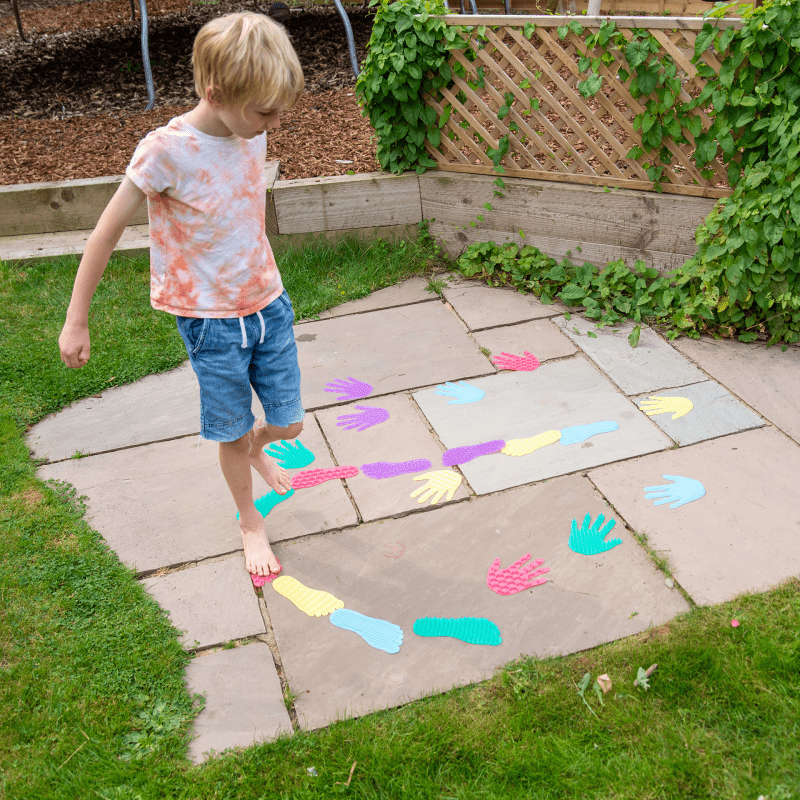 Tickit - Tickit - Sensorische Handen en Voeten markering (10 paren) - Playlaan
