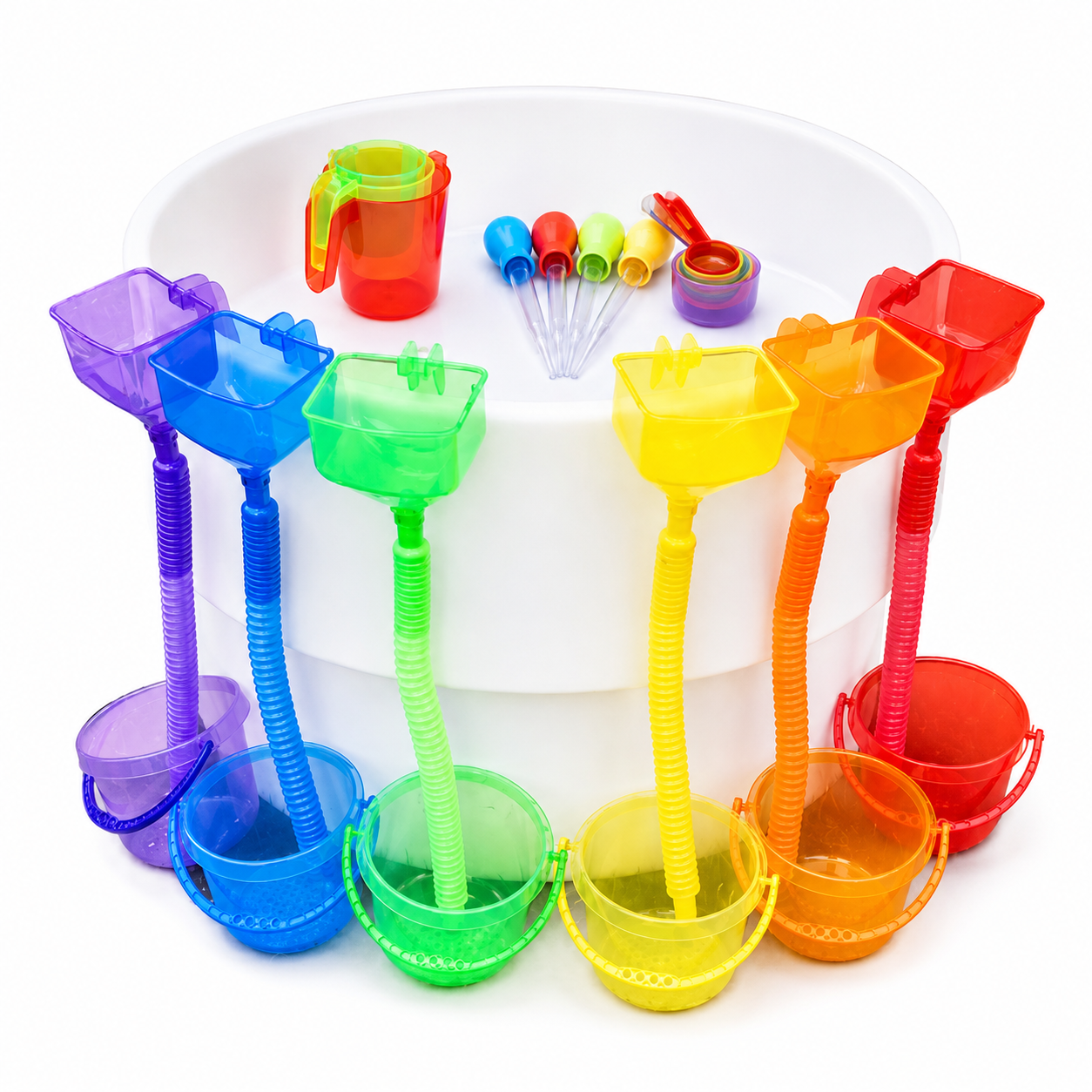 Tickit - Tickit - Sensorische lichttafel met zand- en waterspeelset – groepsset - Playlaan