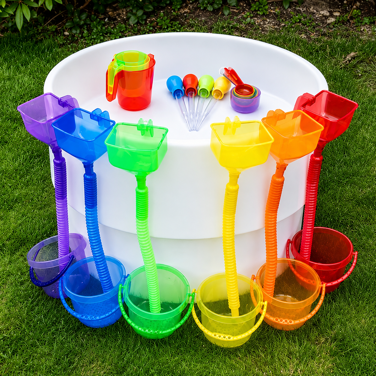 Tickit - Tickit - Sensorische lichttafel met zand- en waterspeelset – groepsset - Playlaan