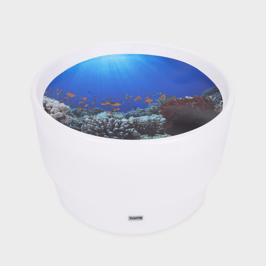 Tickit - Tickit - Sensorische ontdekkingstafel met LED - sfeerverlichting en oceaan speelmat - Playlaan
