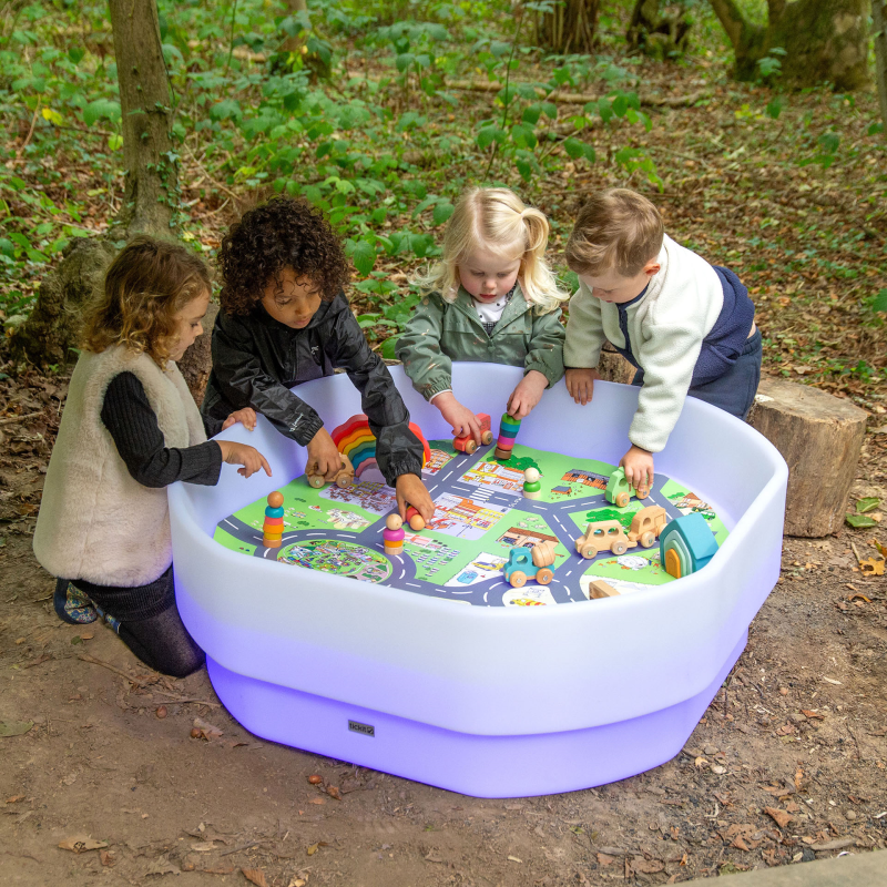 Tickit - Tickit - Sensorische speeltafel Tuff met verlichting - Playlaan
