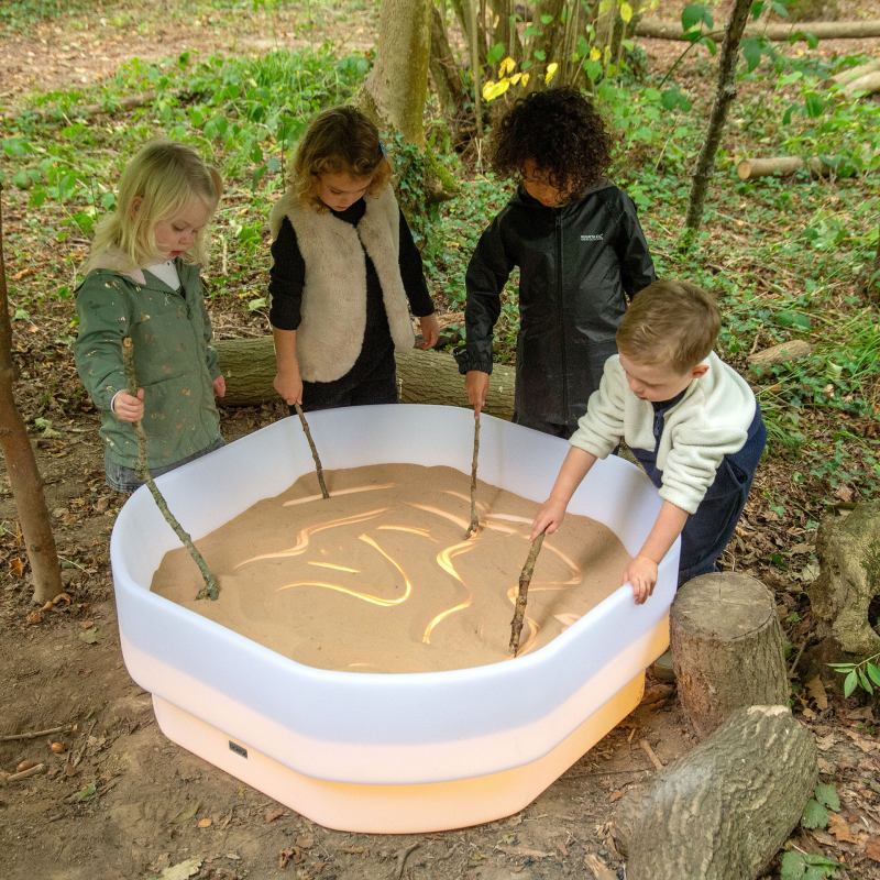Tickit - Tickit - Sensorische speeltafel Tuff met verlichting - Playlaan