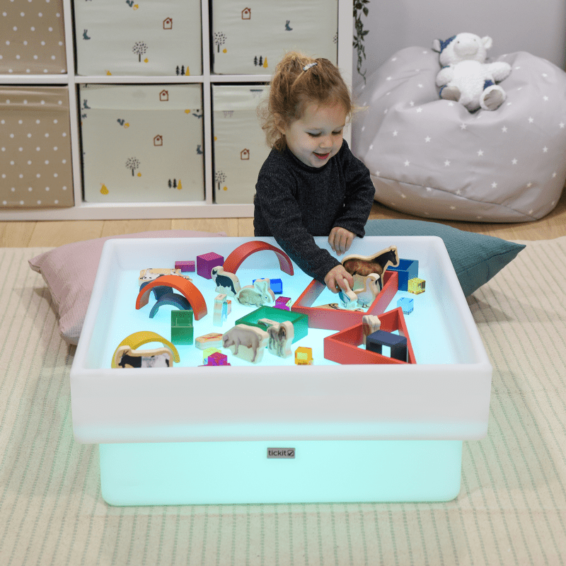 Tickit - Tickit - Sensory Mood vierkante lage ontdekkingstafel 75571 - Playlaan