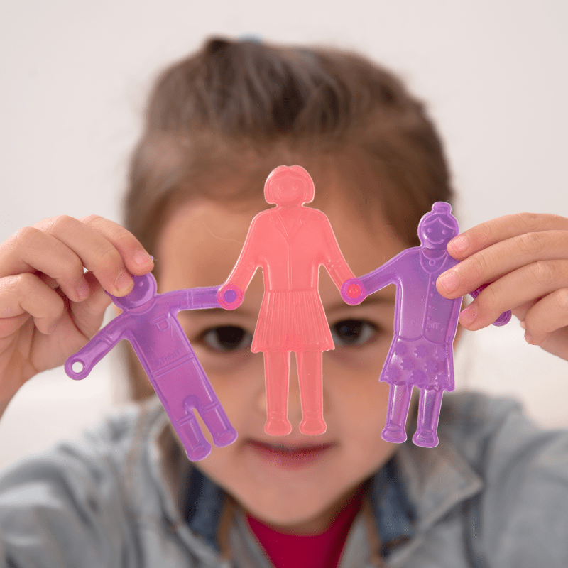 Tickit - Tickit - SiliShapes Familiefiguren – Koppelset - Playlaan