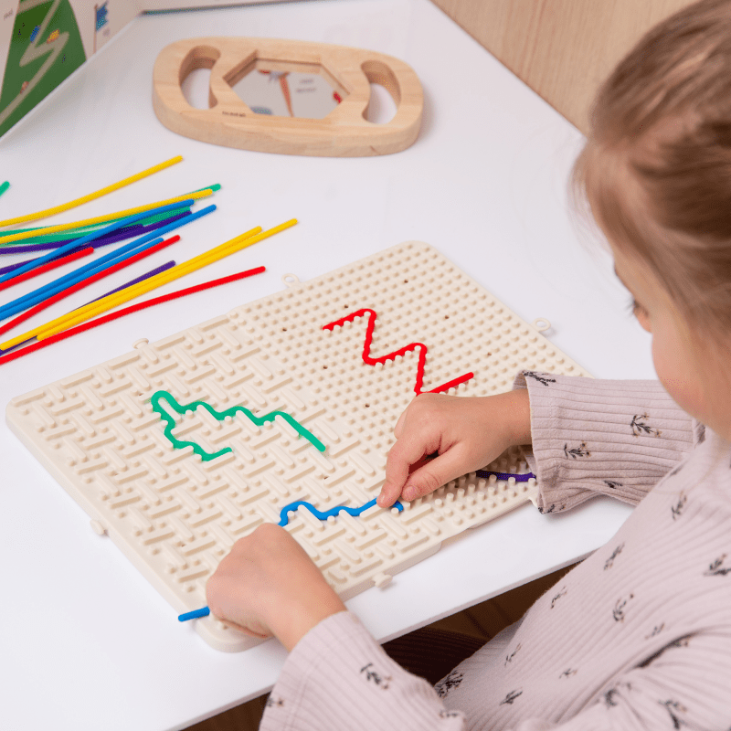 Tickit - Tickit - SiliShapes Sensorisch Activiteitendoolhof – 21-delig - Playlaan