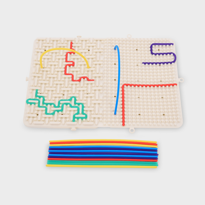 Tickit - Tickit - SiliShapes Sensorisch Activiteitendoolhof – 21-delig - Playlaan