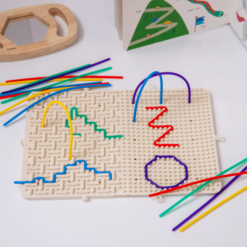 Tickit - Tickit - SiliShapes Sensorisch Activiteitendoolhof – 21-delig - Playlaan