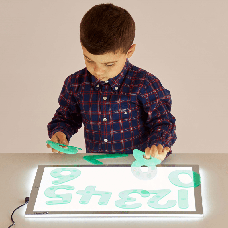 Tickit - Tickit - SiliShapes Sensorische Stippencijfers - Playlaan