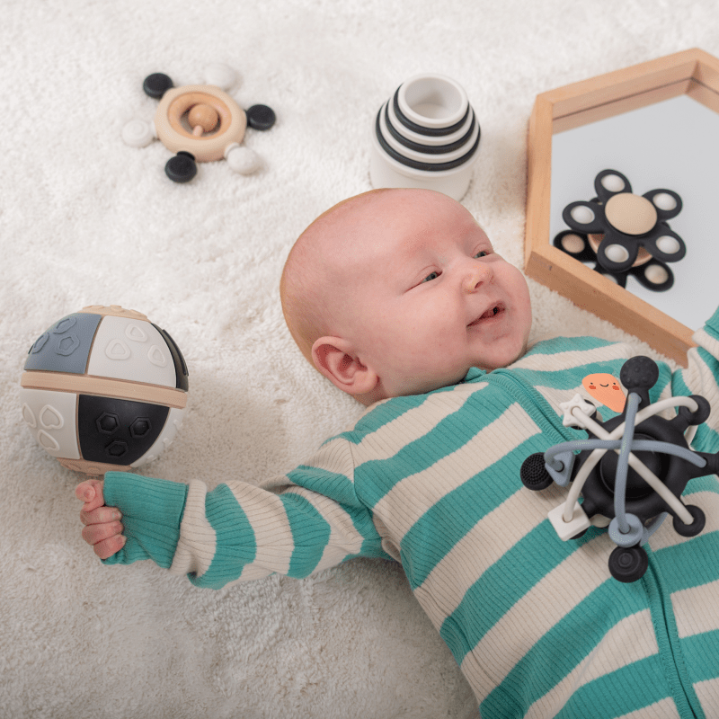 Tickit - Tickit - Silisoft Sensorische Ontdekset – Zwart en Wit - Playlaan