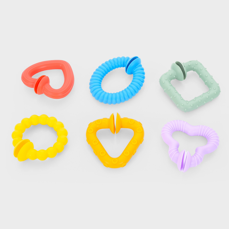 Tickit - Tickit - Silisoft Sensorische Pop Loops – Regenboog - Playlaan
