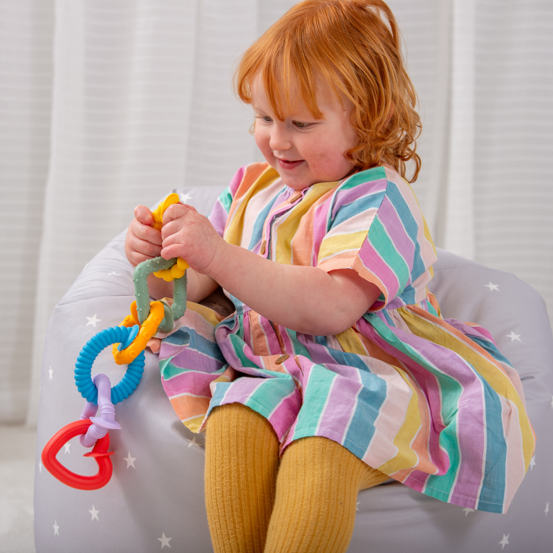 Tickit - Tickit - Silisoft Sensorische Pop Loops – Regenboog - Playlaan