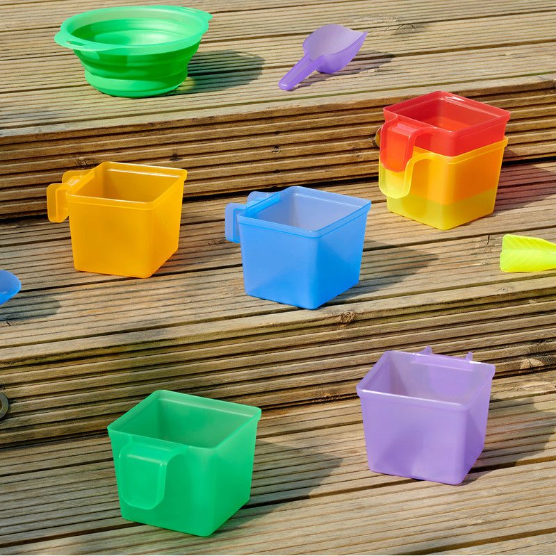 Tickit - Tickit - Translucent Colour Discovery Pots - Pk6 - Playlaan
