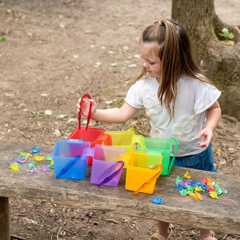 Tickit - Tickit - Translucent Colour Discovery Pots - Pk6 - Playlaan