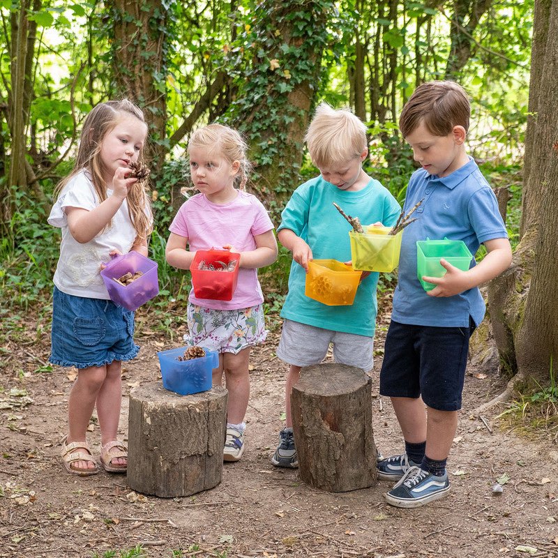 Tickit - Tickit - Translucent Colour Discovery Pots - Pk6 - Playlaan