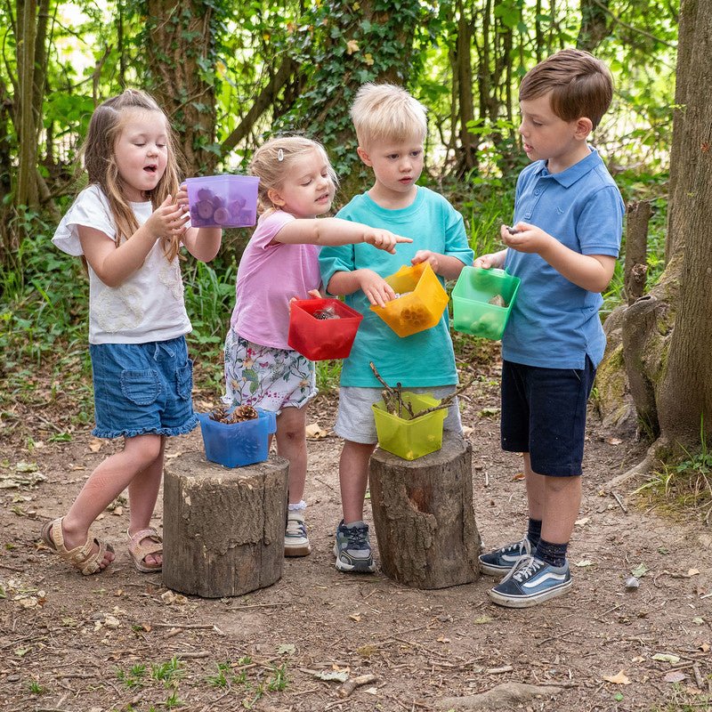 Tickit - Tickit - Translucent Colour Discovery Pots - Pk6 - Playlaan