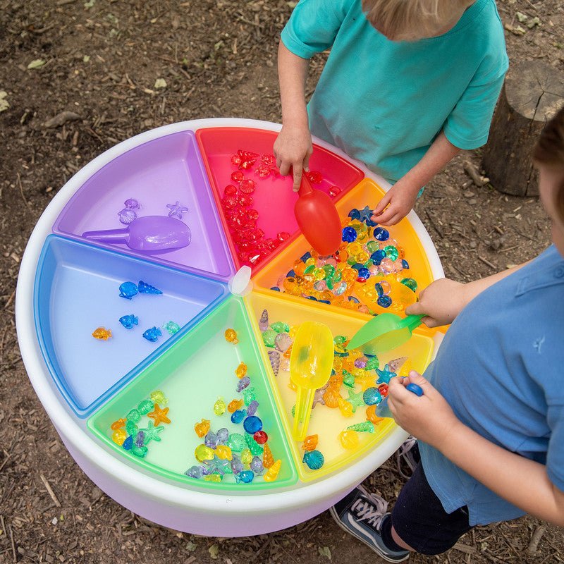 Tickit - Tickit - Translucent Colour Scoops - Pk6 - Playlaan