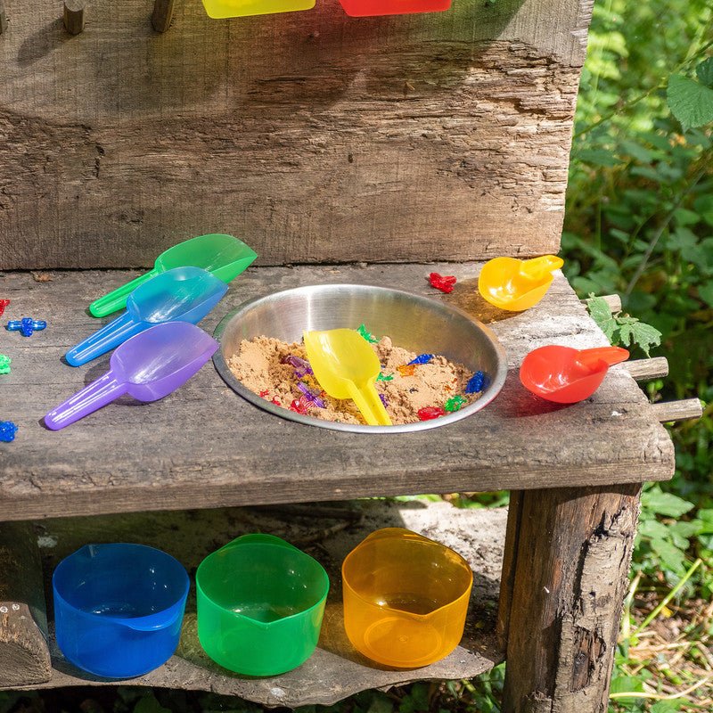 Tickit - Tickit - Translucent Colour Scoops - Pk6 - Playlaan