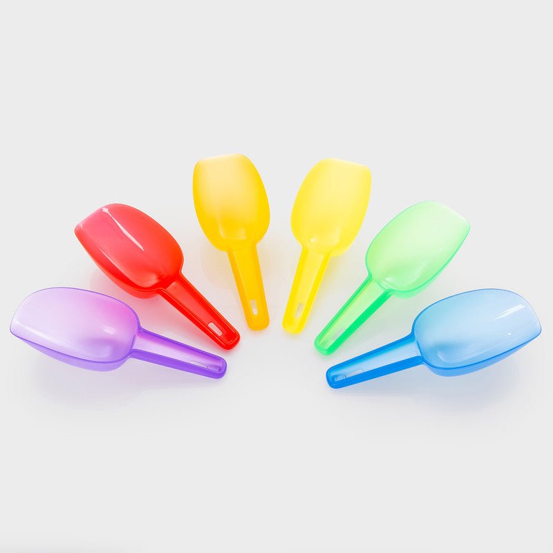 Tickit - Tickit - Translucent Colour Scoops - Pk6 - Playlaan
