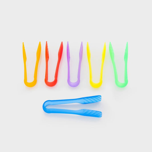Tickit - Tickit - Translucent Colour Tongs - Pk6 - Playlaan