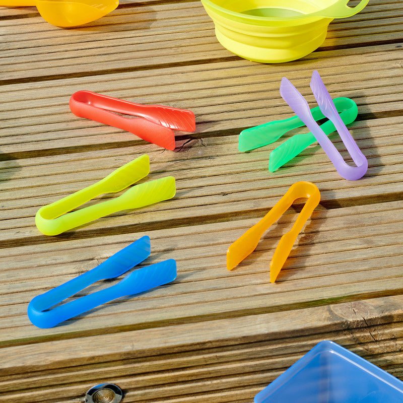 Tickit - Tickit - Translucent Colour Tongs - Pk6 - Playlaan