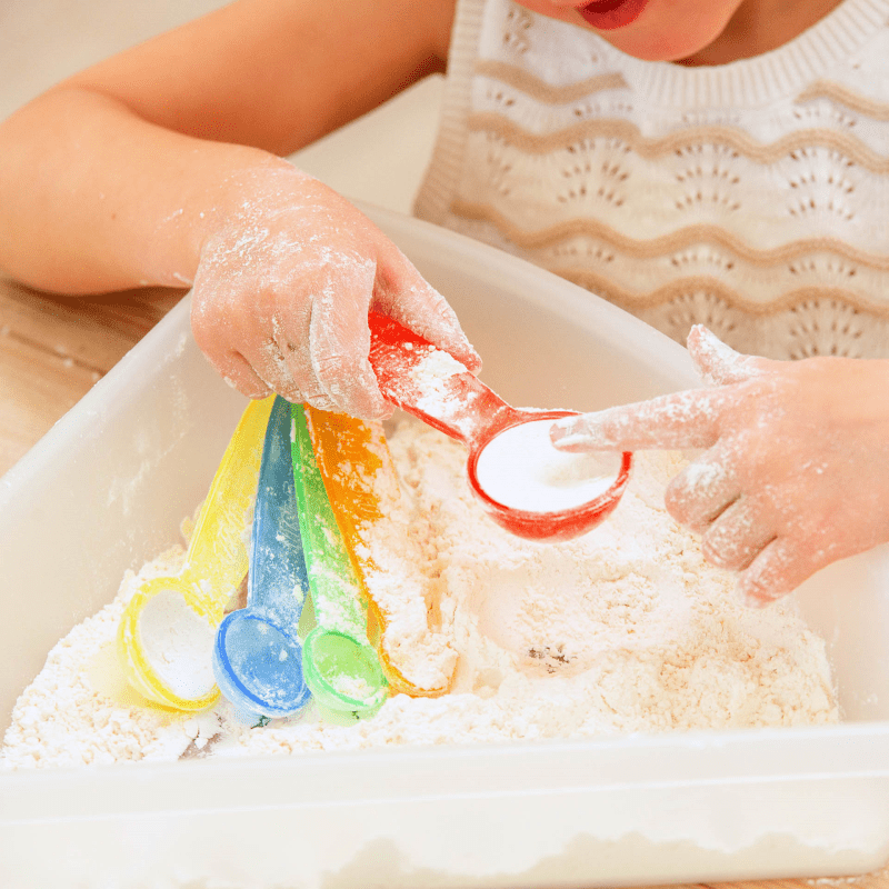 Tickit - Tickit - Transparante gekleurde maatschepjes - Playlaan